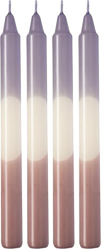 like. by Villeroy & Boch Like Home Taper Candle Lavender & Grape, 2 x 23 cm, 2 Items, Multicoloured (Pack of 2)