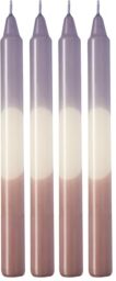 like. by Villeroy & Boch Like Home Taper Candle Lavender & Grape, 2 x 23 cm, 2 Items, Multicoloured (Pack of 2)