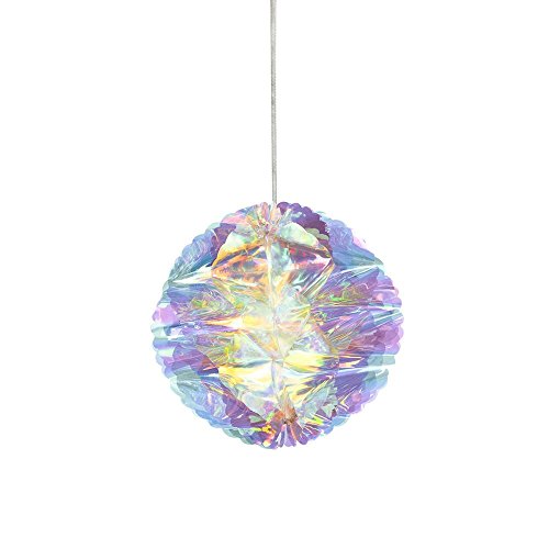 Talking Tables Decadent Decorations Iridescent Bauble Hanging Honeycombs for Christmas, Weddings and Party, Multicolour (3 Pack)