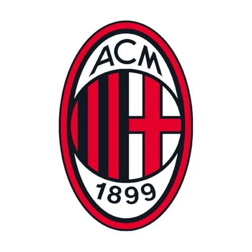 A.C. Milan Beach Towel, Travel Beach Towel, 100% Cotton, Official Product, Red, 180 x 90 cm