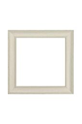 FRAMES BY POST Scandi Vintage Distressed Ivory Grey Picture Photo Frame A2 (Plastic Glass)