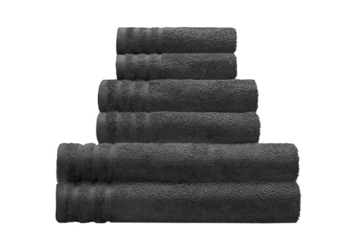 "Kleine Wolke ""Royal Towel, Dark Grey, 70 x 140 cm"