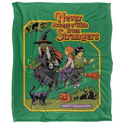 Steven Rhodes Never Accept A Ride Silky Touch Super Soft Throw Blanket 152 X 127 Cm