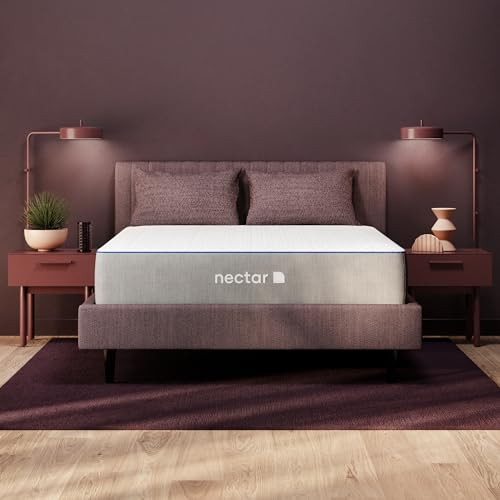 Nectar Essential Hybrid Small Double Mattress 25 cm - Medium-Firm Memory Foam - Deep Spring Layer - Quilted Cooling Cover - 365 Night Trial - Forever Warranty