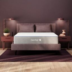Nectar Essential Hybrid Small Double Mattress 25 cm - Medium-Firm Memory Foam - Deep Spring Layer - Quilted Cooling Cover - 365 Night Trial - Forever Warranty