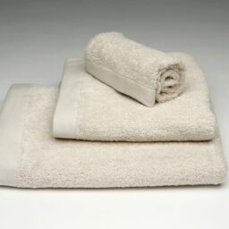 Burrito Blanco 3-Piece Towel Set - Bidet 30 x 50 cm - Hands 50 x 100 cm - Shower 70 x 140 cm - 100% Cotton Terry - Medium Beige