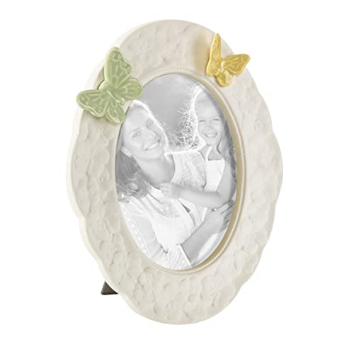 Eurofirany Photo Frame, Porcelain, Beige, 16 x 20 x 3 cm
