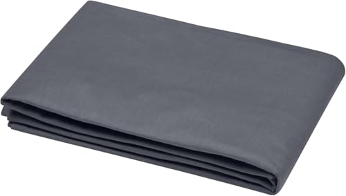 STOF - Duvet cover - Size 140 x 200 cm - 100% Oeko-Tex certified cotton - Slate colour - Eden model - Bed linen for home - Soft and comfortable - Ideal for single beds
