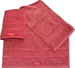 Dyckhoff Hand Towels, Cotton, Red, 2 x HT 50/100 cm, 2