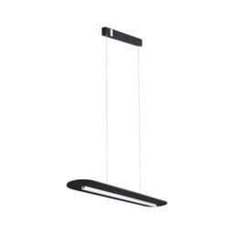 Paulmann 79989 LED Pendant luminaire 3-Step dimming Tulga 27W Anthracite 2700K Felt luminaire 1800lm