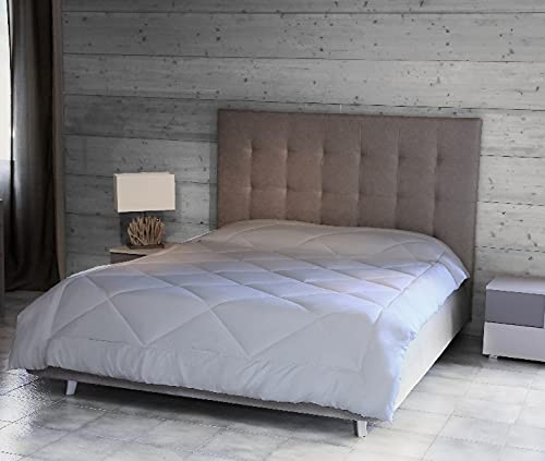 Homemania 14764 One-Plain, Single, Winter-White Microfibre Duvet, 150 x 200 cm