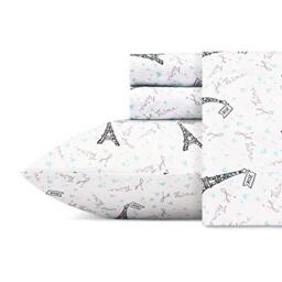 Betsey Johnson Sheet Set, Polyester, Je Taime, Twin