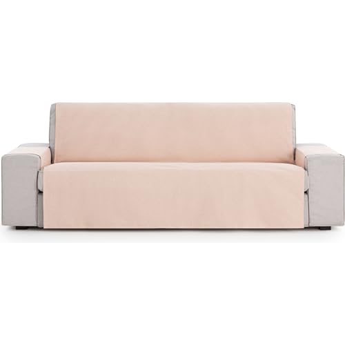 ECOMMERC3 - Universal Adjustable 2 Seater Sofa Cover Partial Protection for Sofa ??? Easy Installation Tile Colour Sofa Cover with Elastic Bands
