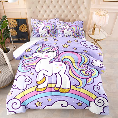 Axolotl Cartoon Police Car Bedding Set Queen,Kawaii Police Car Printed Comforter Set,1 Quilt with 2 Pillowcases for Kids Boys Girls Children Teens Bedroom Decor All Season