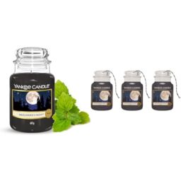 Yankee Candle Scented Candle - Midsummer's Night Large Jar Candle - Long Burning Candles: up to 150 Hours & Car Jar Scented Air Freshener, Midsummer’s Night, Three Count
