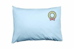 Bona Basics, Decorative Cushion Cover, Home Decoration, For Sofa, Cafeteria, Size: 50x35cm, Color: Light Blue