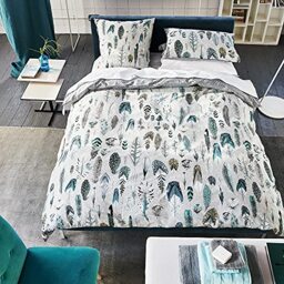 Designers Guild Quill Cotton Percale Duvet Cover, Grey, 260 x 240 cm