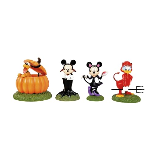 Disney Village By D56 Ready For Tricks & Treats Figurine