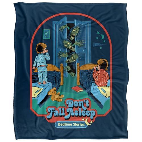 Steven Rhodes Don'T Fall Asleep Silky Touch Super Soft Throw Blanket 152 X 127 Cm
