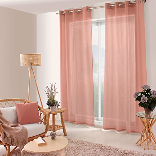 ED Enjoy Home - Canyon Jelly Collection - Polyester - 140 x 240 cm - Ready to Hang - Washable at 30 °C - For All Rooms - Bedding - Curtains