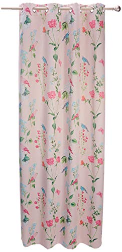 Albani Curtain with 8 Eyelets / Naomi1/ 245 x 135 cm, Rose, 245x135 cm