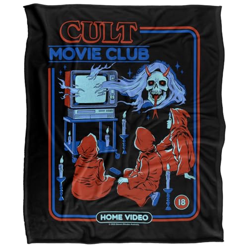 Steven Rhodes Cult Movie Club Silky Touch Super Soft Throw Blanket 152 X 127 Cm