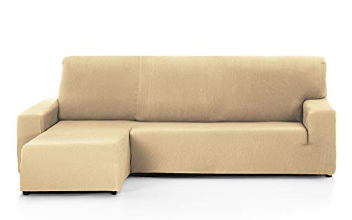 Martina Home Tunez Sofa Cover For Chaise Longue, 32 x 17 x 42 cm Short Left Arm (Front View) 32x17x42 cm Mink