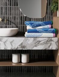 Ted Baker Dragonfly Towel Denim Blue