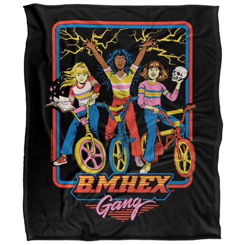 Steven Rhodes B.M.Hex Gang Silky Touch Super Soft Throw Blanket 152 X 127 Cm