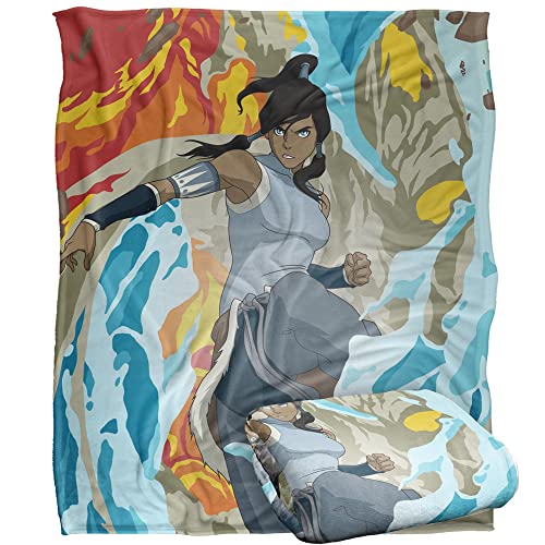 Legend Of Korra Korra Avatar Silky Touch Super Soft Throw Blanket 152 X 127 Cm