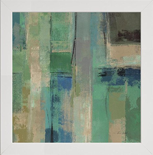 Frame Company Watson Range Emerald Fields Square II by Silvia Vassileva, Photo Frame - 12 x 12 Inches, White