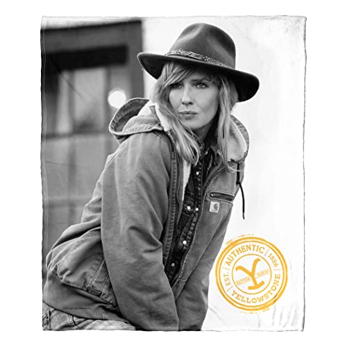 "Northwest Yellowstone Silk Touch Throw Blanket, 50"" x 60"", Beth Dutton 2"