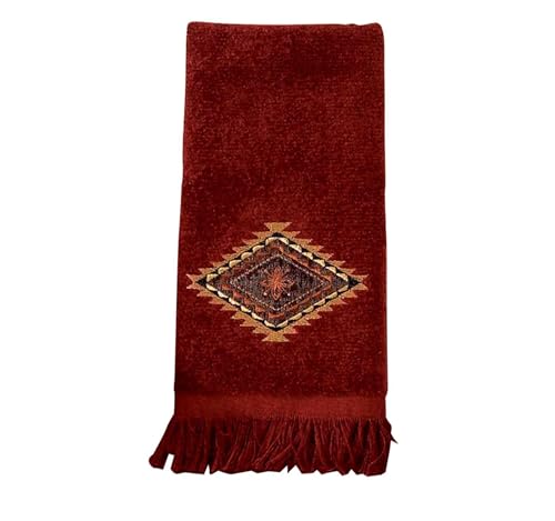 Avanti Linens Mojave Fingertip Towel, Brick