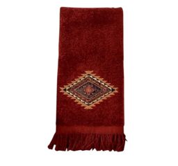 Avanti Linens Mojave Fingertip Towel, Brick