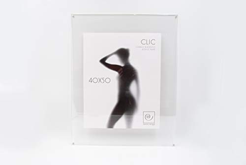 Mascagni Photo Frame with Magnets to Hang on the Wall, Acrylic, Multicoloured, 50 x 40 x 0.5 cm