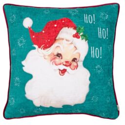 furn. Evans Vintage Santa Polyester Filled Cushion (Multicolour - 43x43cm)