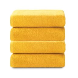 Top Towel Plus - Set of 4 Large 100% Cotton Shower Towels - Bath Sheets 70 x 140 cm Soft, Absorbent and Durable - Ideal Set for Modern Bathroom