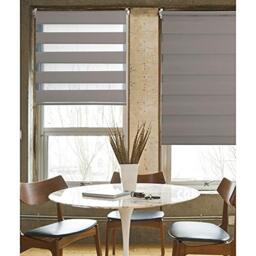 MADECOSTORE 7958112190 Roller Blind, Taupe, 115 x 190 cm (Fabric = L112 cm)