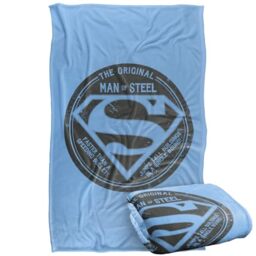 LOGOVISION Superman Father'S Day The Original Man Of Steel Silky Touch Super Soft Throw Blanket 91 x 147 Cm