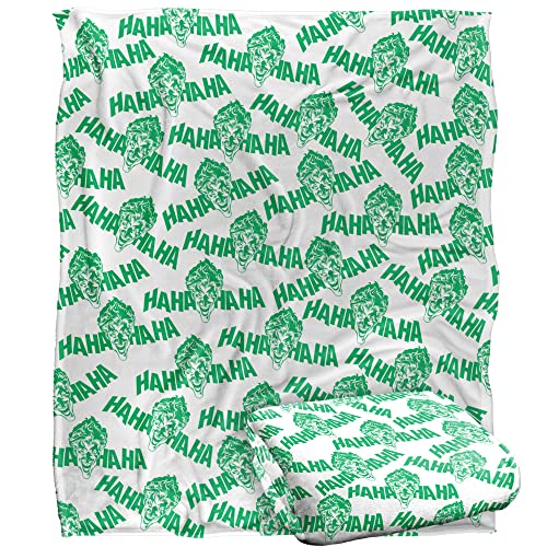 BATMAN Laughing at You Officially Licensed Silky Touch Super Soft Throw Blanket 152 x 127 cm