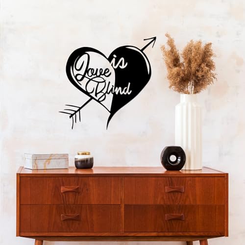 Stylish Black Decorative Metal Wall Accessory, 59 x 61 cm, 100% Metal (1.5 mm Thickness), Perfect for Modern Home Decor & Unique Wall Art