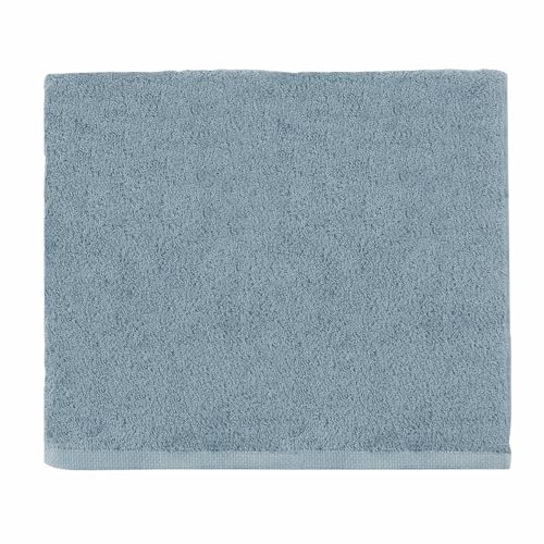 ESSIX Aqua Bath Towel, Cotton, Baltic Blue, 65 x 125 cm