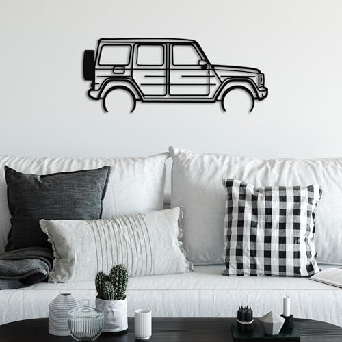 Stylish Black Decorative Metal Wall Accessory, 73 x 30 cm, 100% Metal, 1.5 mm Thickness, Lightweight & Modern Design for Home Decor