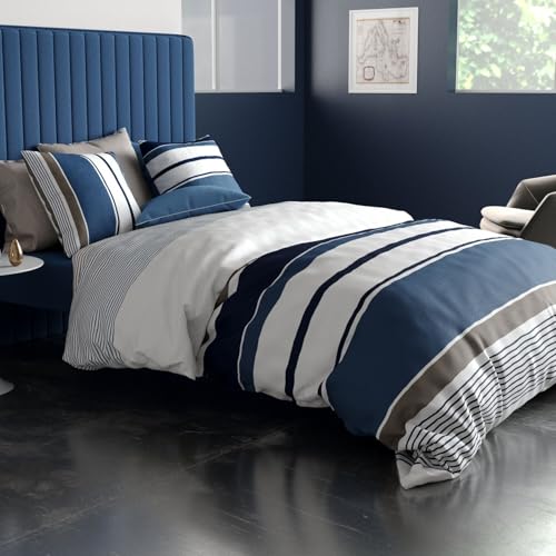 Belize Duvet Cover 260 x 240 cm + 2 Pillowcases Cotton 57 Thread Count