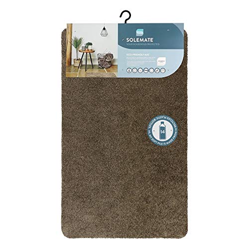 JVL SOLEMATE Eco-Friendly Door Mat, Truffle, One size, 01-352