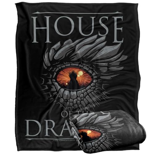 Game Of Thrones House Of The Dragon Eye Silky Touch Super Soft Throw Blanket 152 X 127 Cm