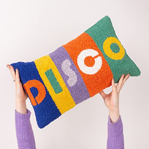 furn. Heya Home Disco Knitted Feather Rich Filled Cushion