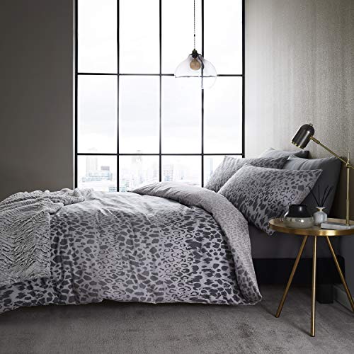Catherine Lansfield Animal Duvet Cover Set for Double Bed 200 x 200 + 50 x 80 (2)