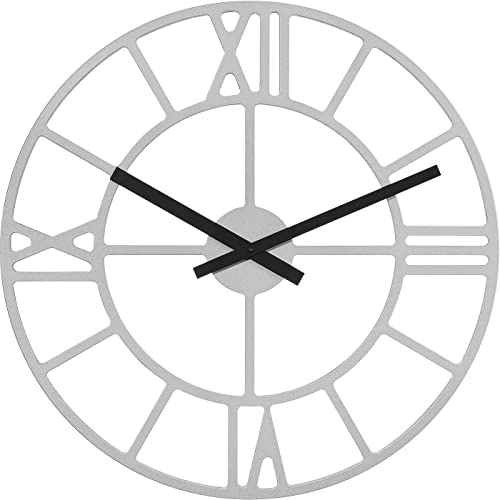 Hermle 61024-362200 Modern Wall Clock 68 cm x 26 cm x 5 cm