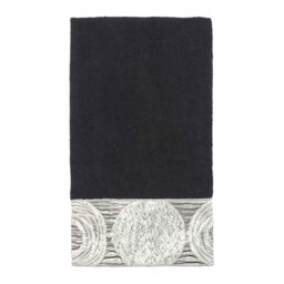 Avanti Linens Galaxy Fingertip Towel, Black